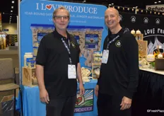 Neil Millman and Jim Provost from I Love Produce offer a new garlic paste as of this year. 